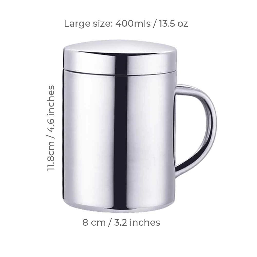 The Ellie Stainless Steel Coffee Mug