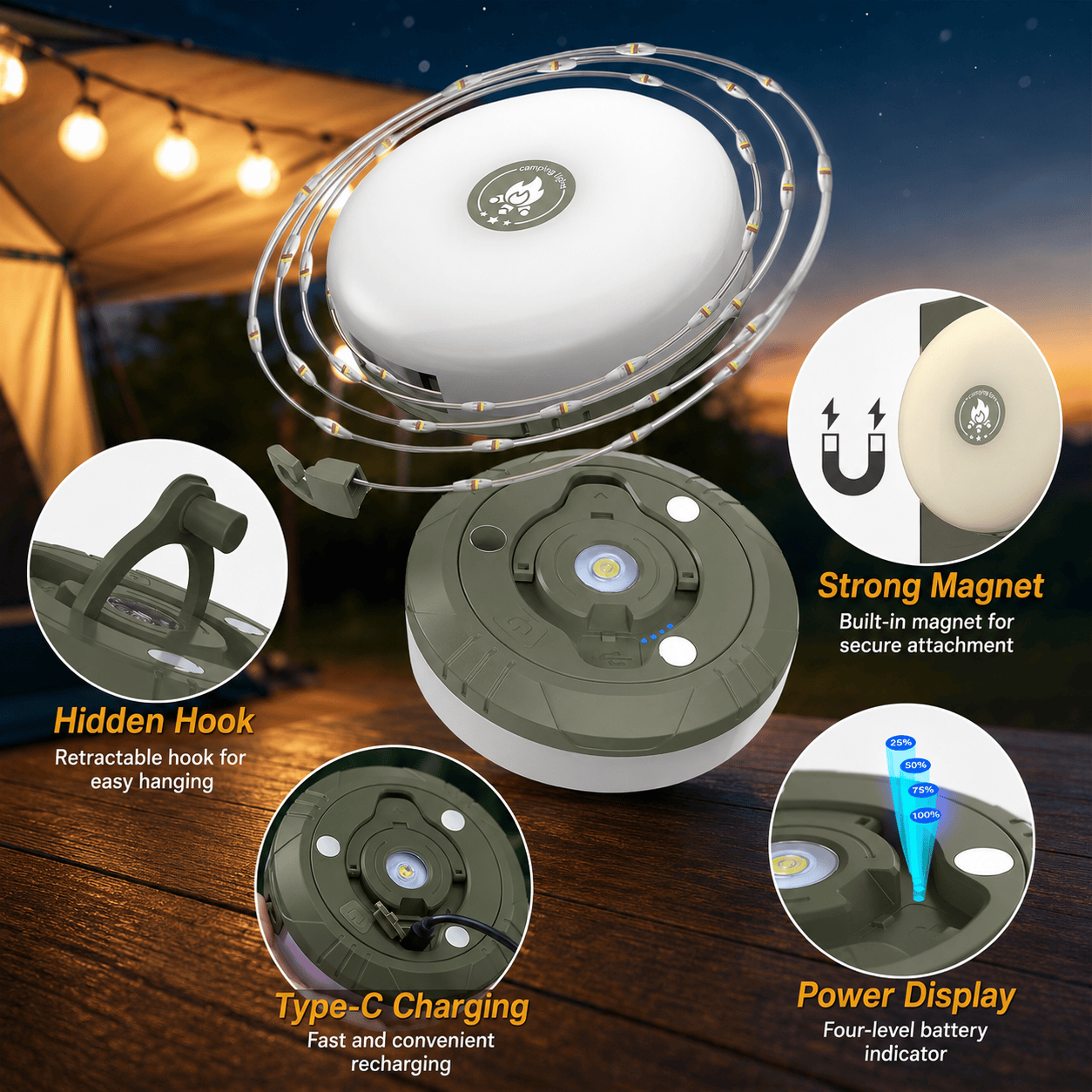 4in1 DriftGlow Light