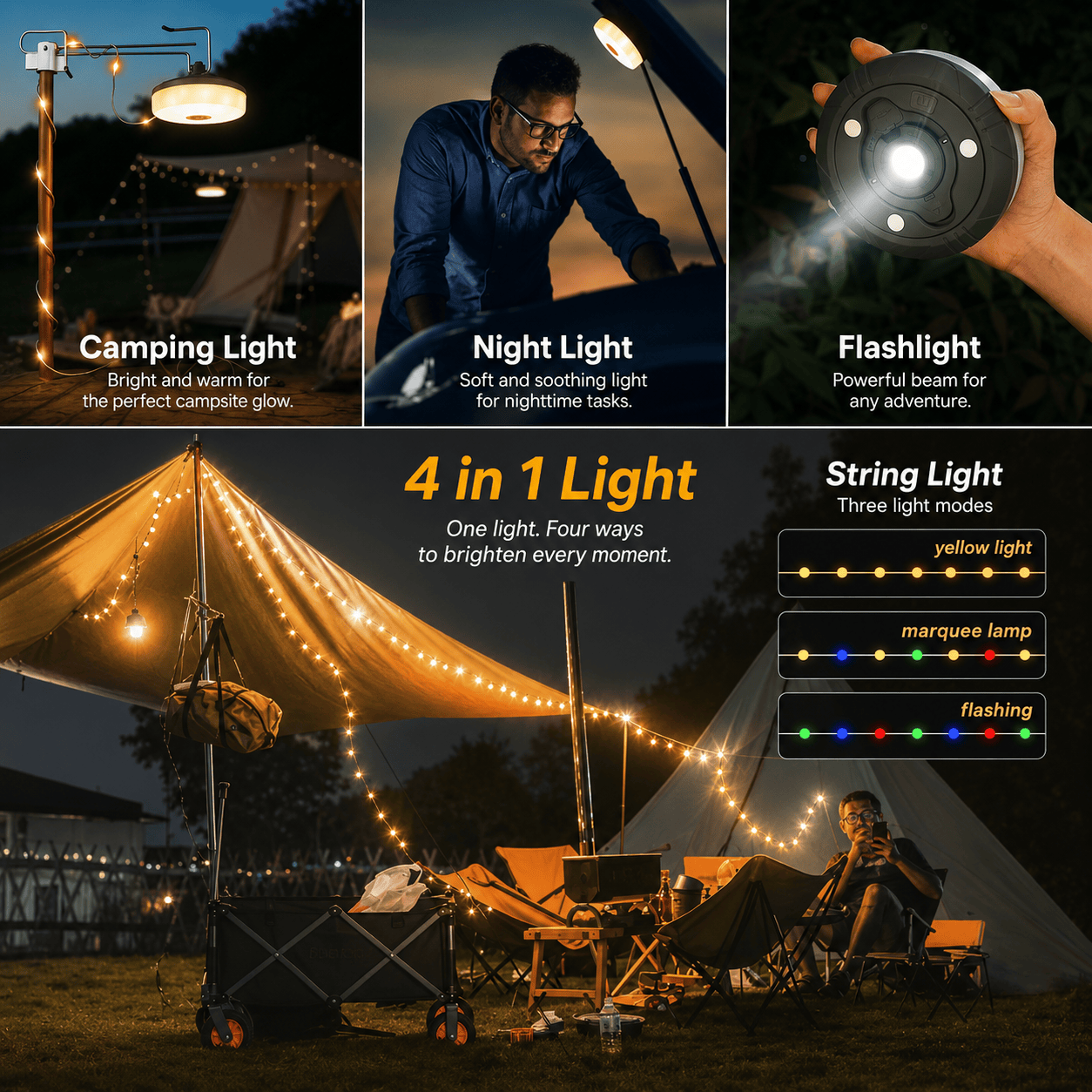 4in1 DriftGlow Light