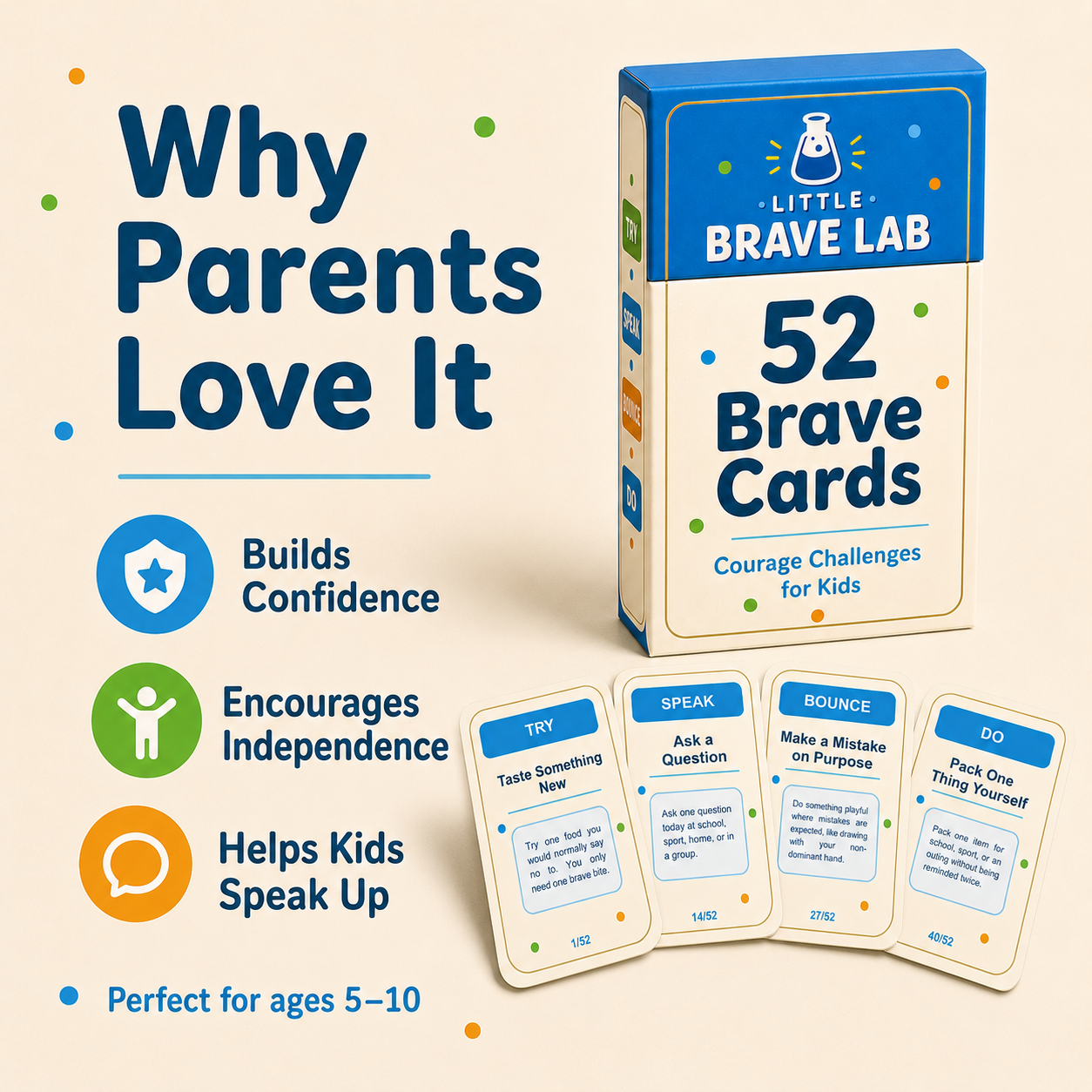 Little Brave Lab – 52 Brave Cards for Kids