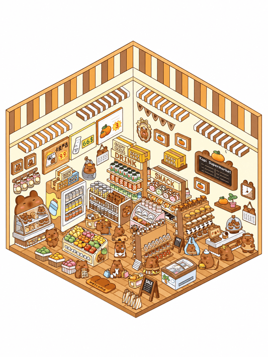 Capybara Corner Store - Level 2 Intermediate