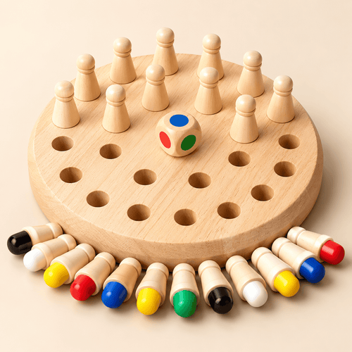 Little Match Wooden Memory Game