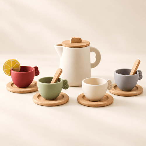Little Tea Time Pretend Tea Party Set