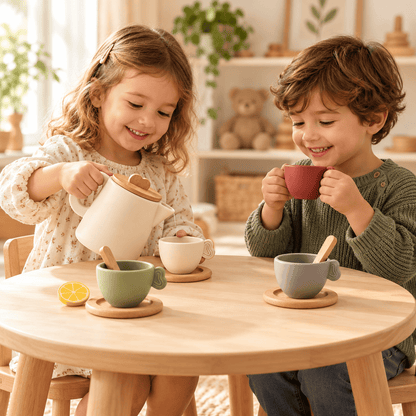 Little Tea Time Pretend Tea Party Set