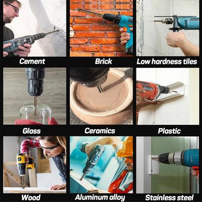 HexMaster Pro Drill Bit Set