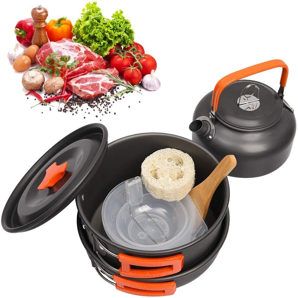 Cast Iron Outdoor Cooking Set, Outdoor Cast Iron Cooking Set
