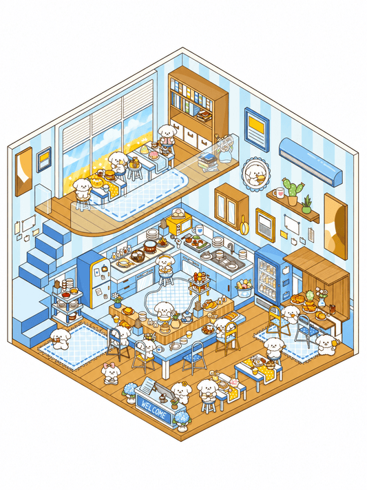 Puppy's Little Cafe - Level 2 Intermediate