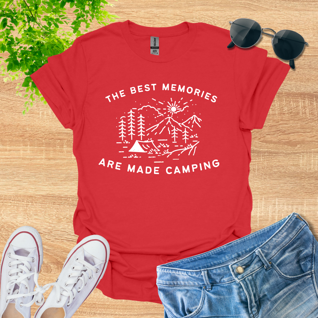 The Best Memories Camping T-Shirt