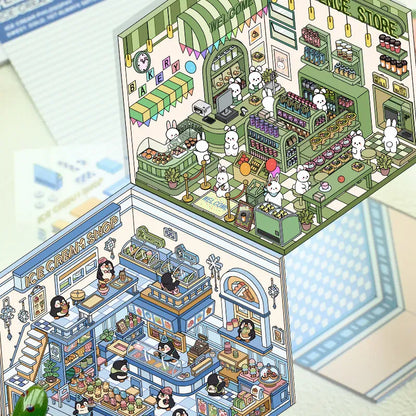 Mini Moments™ Tiny Worlds Collection 4 Pack - Level 2 Intermediate
