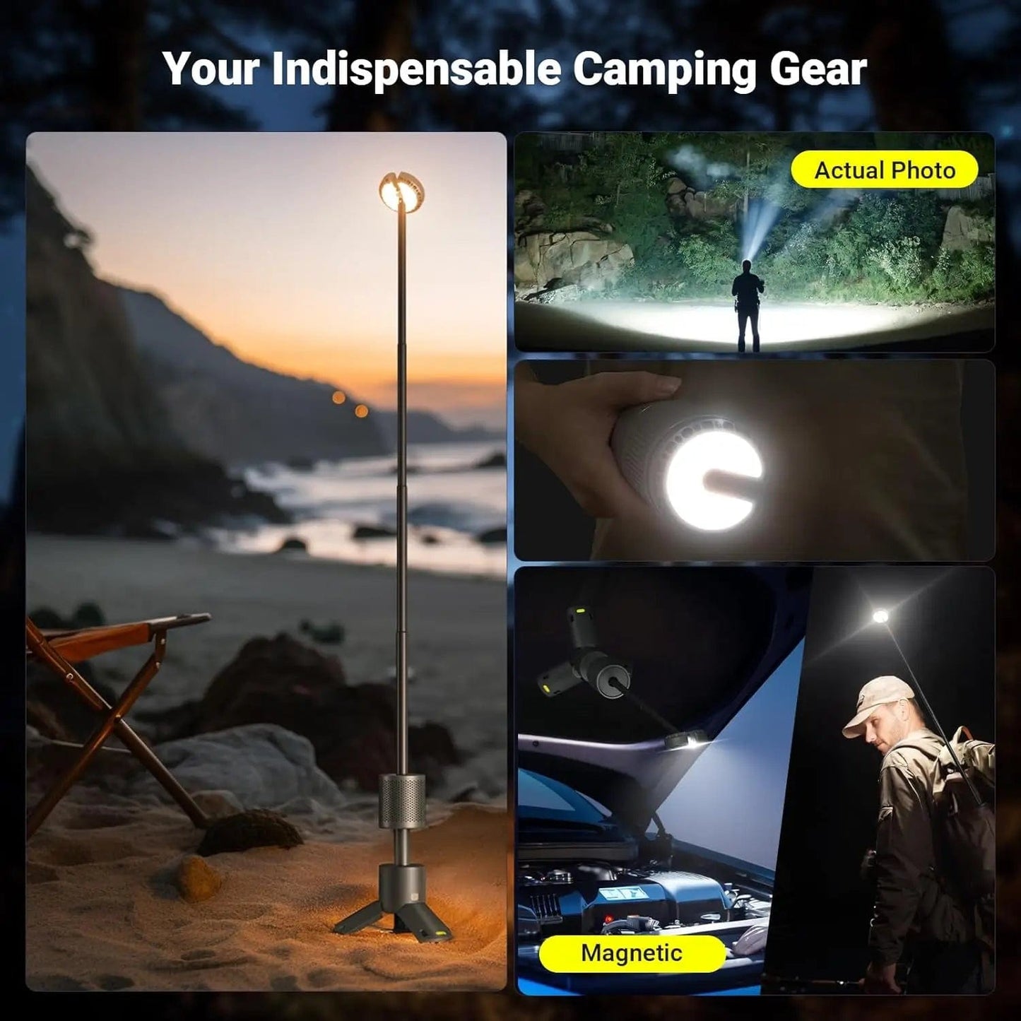 Telescopic Camp Light