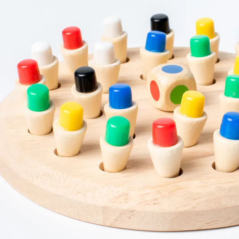 Little Match Wooden Memory Game
