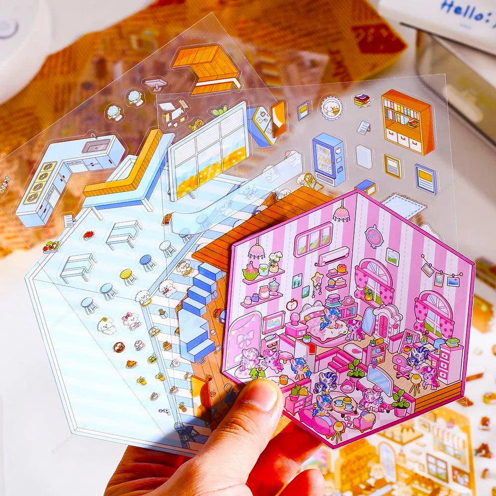 Mini Moments™ Tiny Town Collection 4 Pack - Level 2 Intermediate