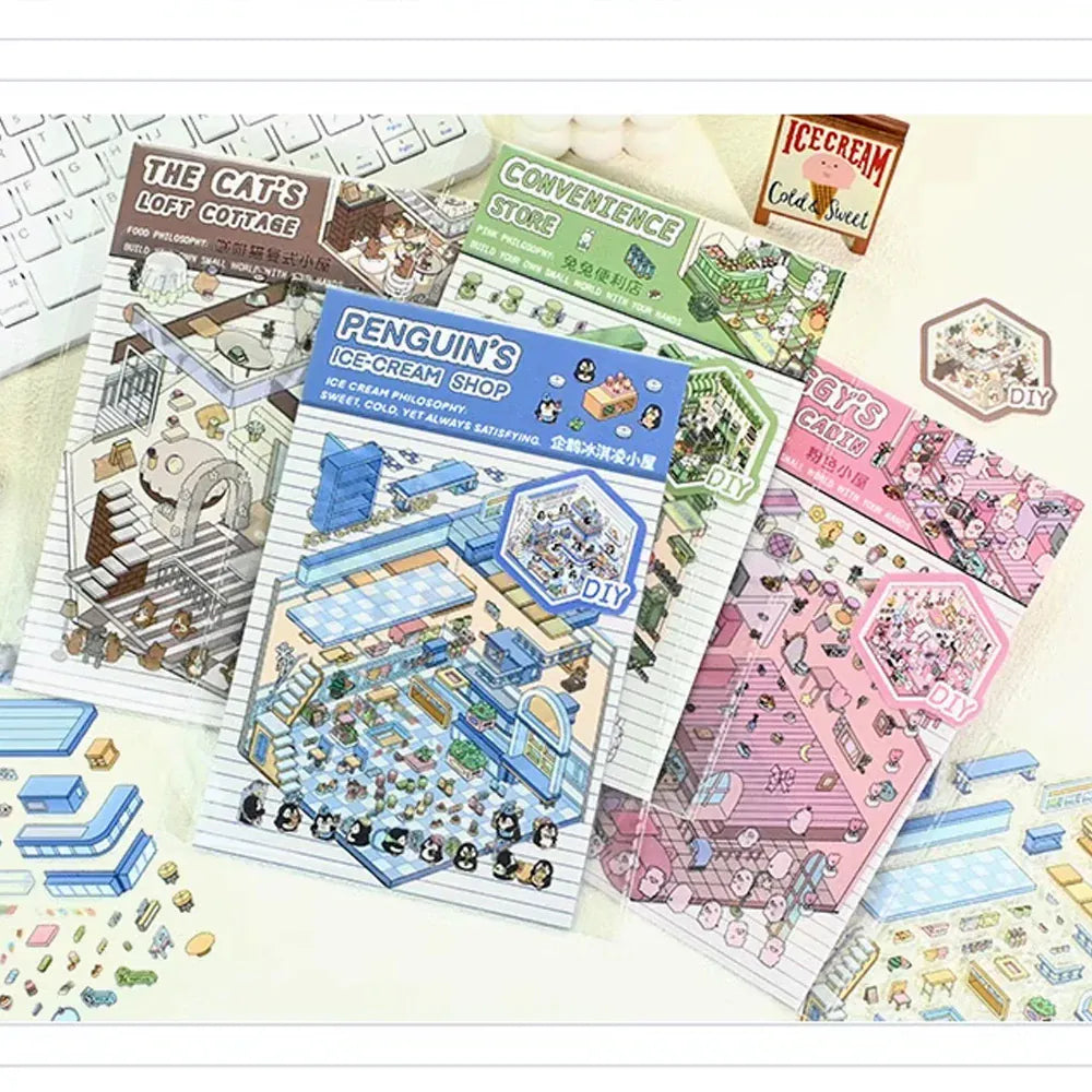 Mini Moments™ Tiny Worlds Collection 4 Pack - Level 2 Intermediate