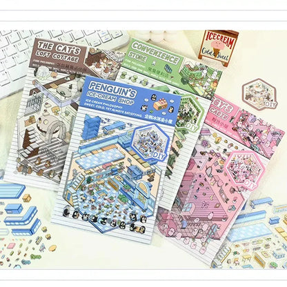 Mini Moments™ Tiny Worlds Collection 4 Pack - Level 2 Intermediate