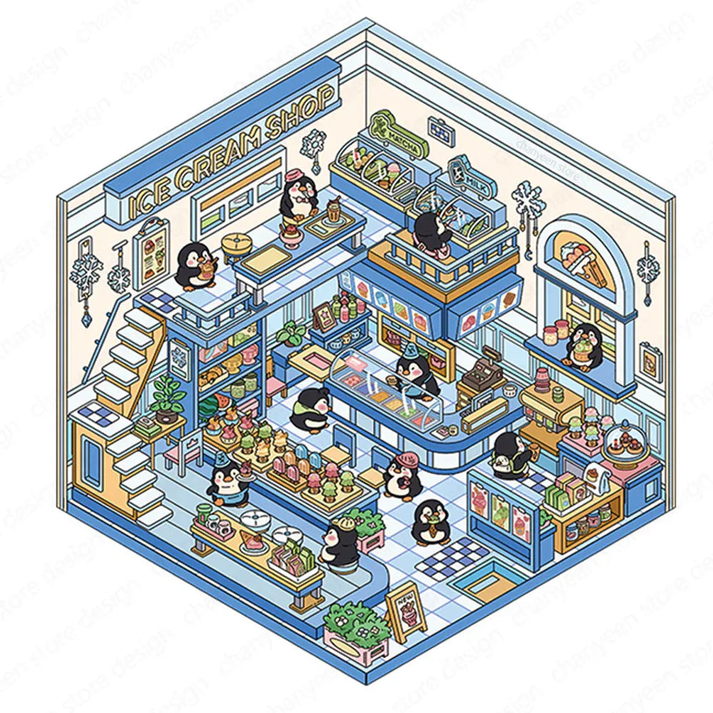 Mini Moments™ Tiny Worlds Collection 4 Pack - Level 2 Intermediate