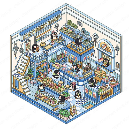 Mini Moments™ Ice Cream Corner - Level 2 Intermediate