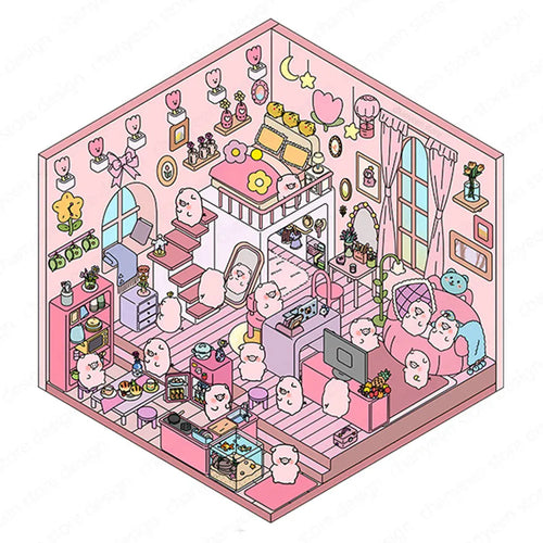 Mini Moments™ Pretty in Pink Salon - Level 2 Intermediate