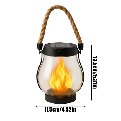 LumaFlame Solar Lantern