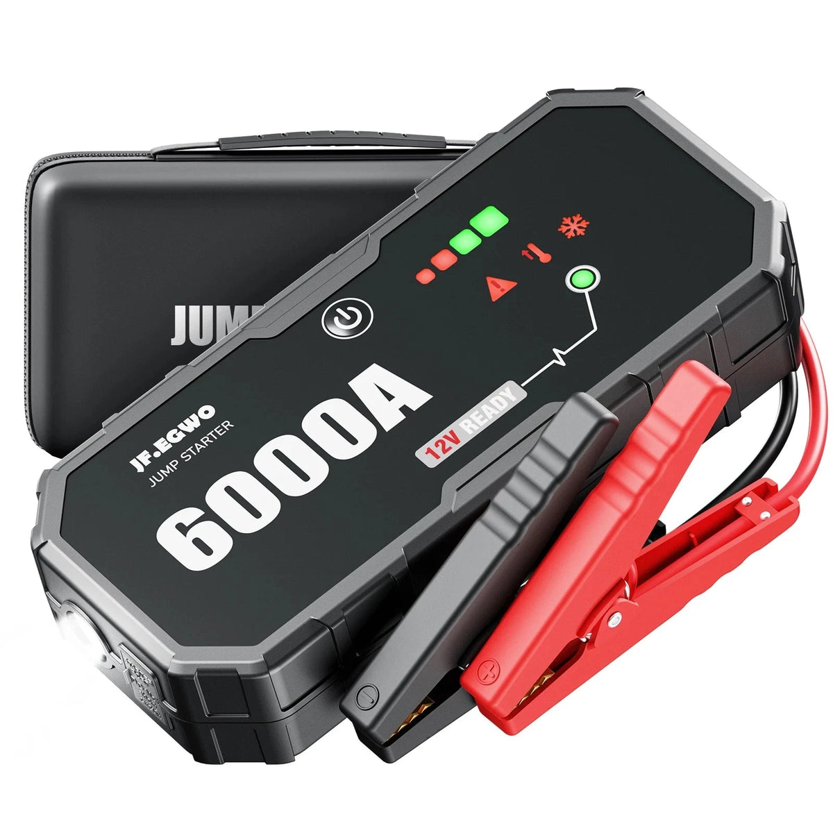 JumpStart - 4 In 1 Portable Jump Starter With Air Pump Pro