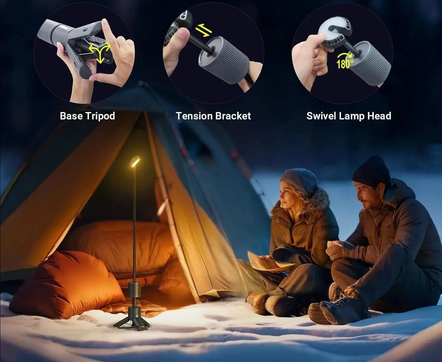 Telescopic Camp Light