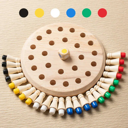 Little Match Wooden Memory Game