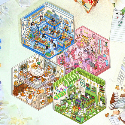Mini Moments™ Tiny Worlds Collection 4 Pack - Level 2 Intermediate