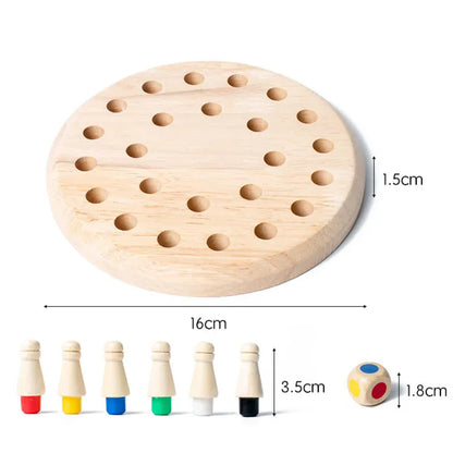 Little Match Wooden Memory Game