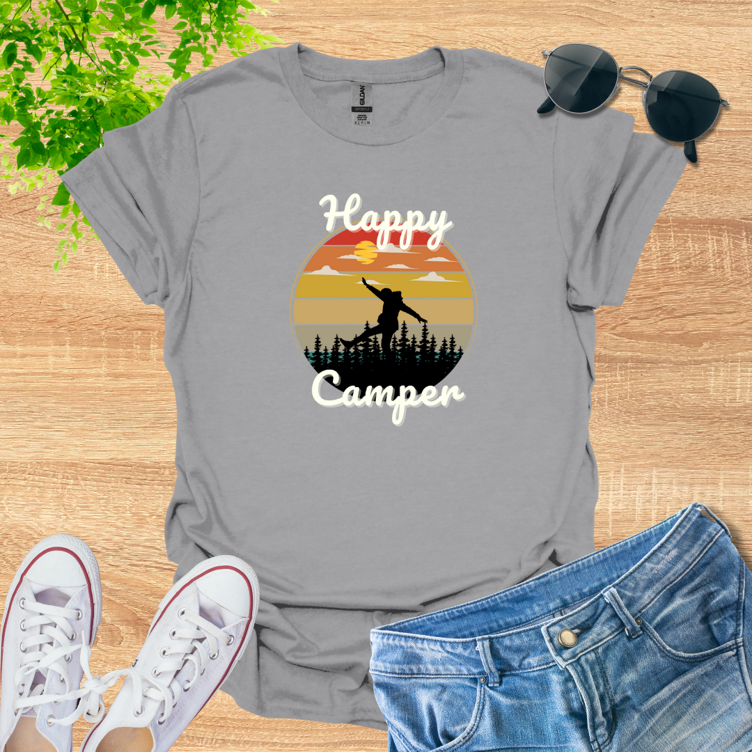 Happy Camper Sunset T-Shirt