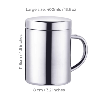 The Ellie Stainless Steel Coffee Mug