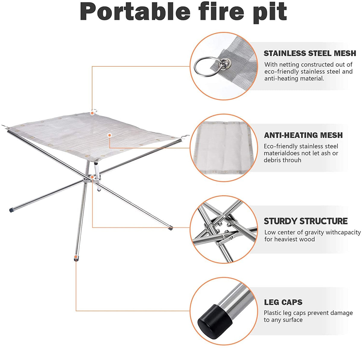 Portable Camp Fire