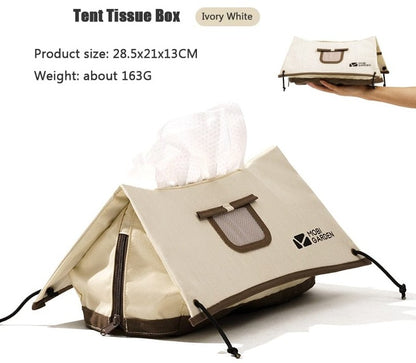 Tent Tissue Box Cover