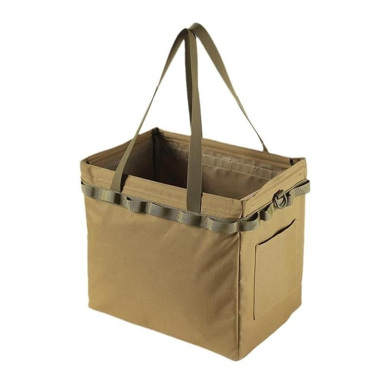 Canvas Carry All Bag - Collapsible Canvas Storage Bag