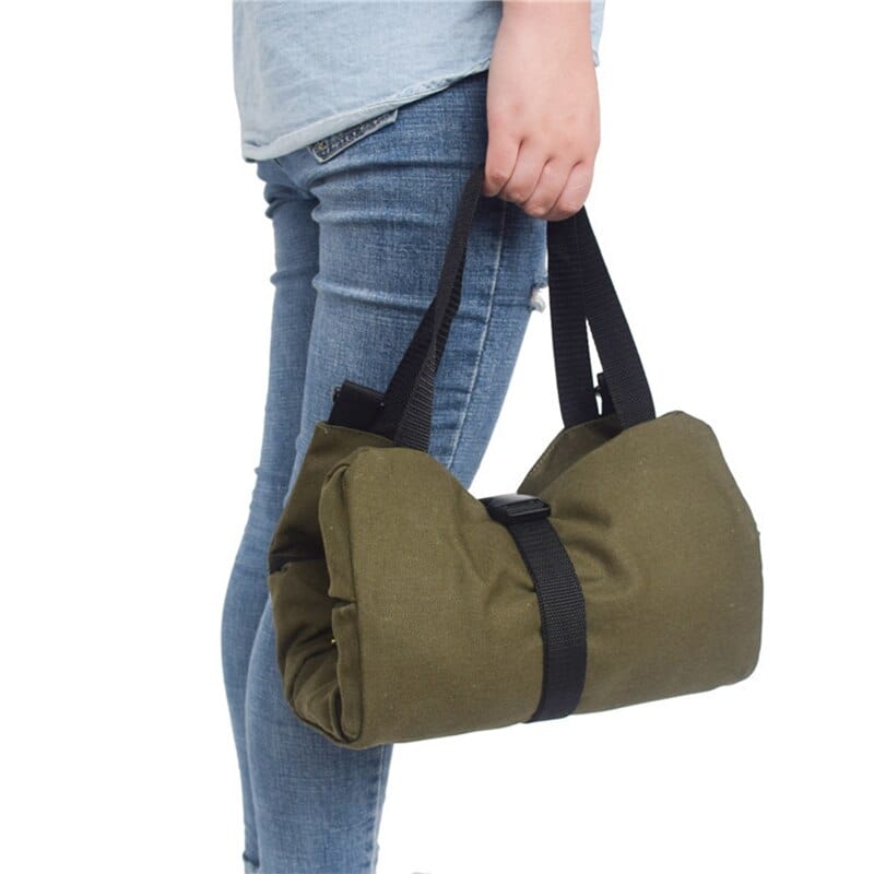 Canvas Carry All Bag - Collapsible Canvas Storage Bag - Maple & Mae