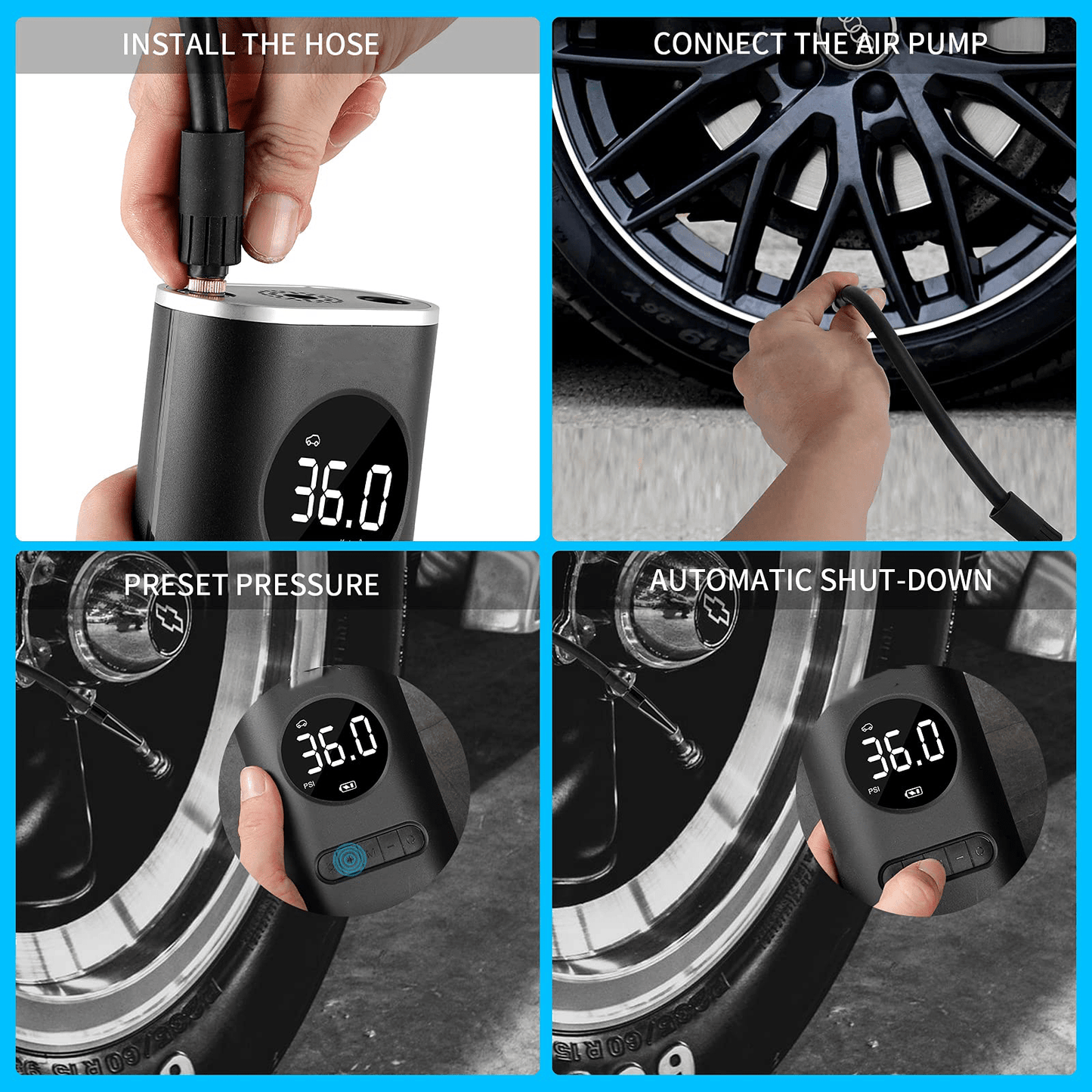 Inflate Buddy - Portable Electric Tire Inflator
